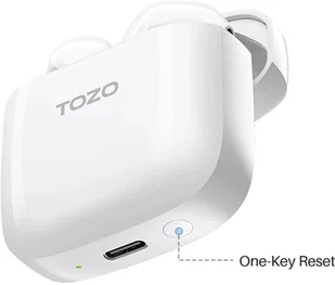 TOZO A3 Pro TWS Bluetooth Earbuds White - Słuchawki - miniaturka - grafika 1