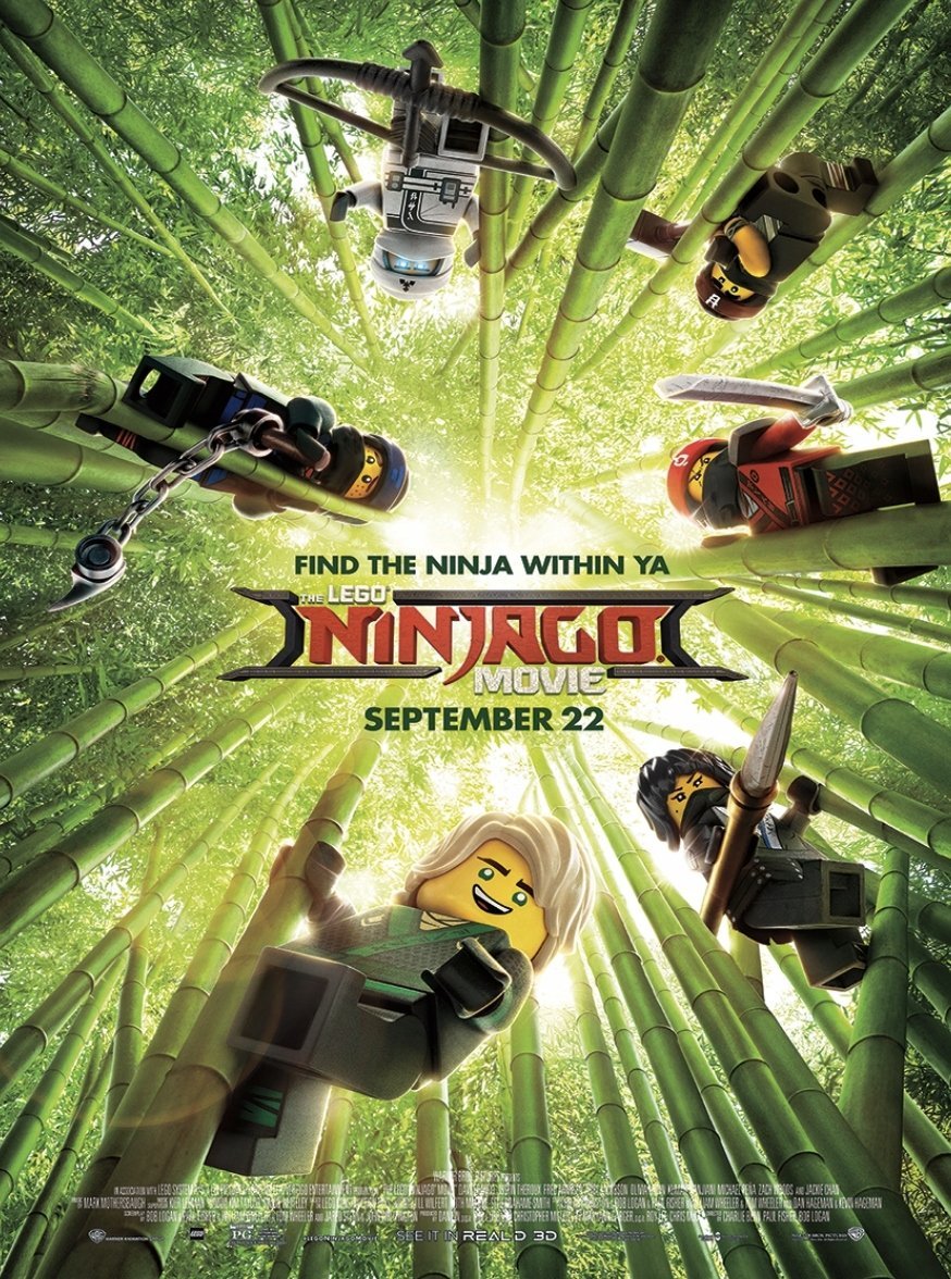PUZZLE LEGO NINJAGO Movie A3 252 el z Nadrukiem + IMIĘ Pudełko