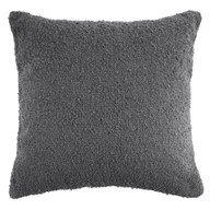 Poduszki dekoracyjne - Poduszka boucle texture 45x45cm ciemnoszary - miniaturka - grafika 1