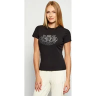 Koszulki i topy damskie - Juicy Couture T-shirt DOG CREST HILTON Slim Fit - miniaturka - grafika 1