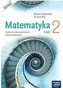 Podręczniki dla szkół zawodowych - MATEMATYKA ZSZ 2 PODR. 2016 NE - WOJCIECH BABIAńSKI, KAROLINA WEJ - miniaturka - grafika 1