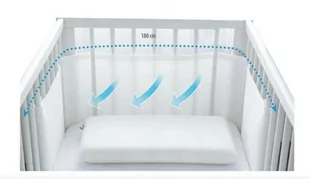 BabyMatex Bump Air Ochraniacz do łóżeczka 180 - Ochraniacze do łóżeczka - miniaturka - grafika 1