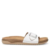 Klapki i japonki damskie - Klapki Inblu AA370100 Biały - miniaturka - grafika 1