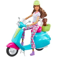 Lalki dla dziewczynek - Lalka Barbie Wakacyjna zabawa HGM55 - miniaturka - grafika 1