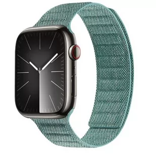 Pasek CRONG Melange do Apple Watch 4/5/6/7/8/9/SE/SE 2/SE 2022/Ultra/Ultra 2 (42/44/45/49mm) Turkusowy - Akcesoria do smartwatchy - miniaturka - grafika 3