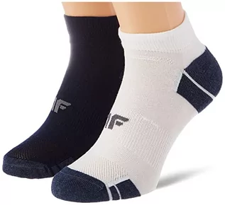 Skarpetki męskie - 4F Socks SOM002, wielokolorowe 2 Melange, 43-46 dla mężczyzn, MULTICOLOUR 2 MELANGE, MULTICOLOR 2 MIANY, 43/46 EU - grafika 1