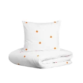 Pościel - Pościel PUMP bawełniana w dynie 220x200cm +2*50x60cm HOMLA - miniaturka - grafika 1