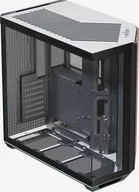 Obudowy komputerowe - Obudowa Apnx APNX V1 PC-Gehuse, Midi-Tower, ATX, Tempered Glass - Holz, schwarz / wei - miniaturka - grafika 1