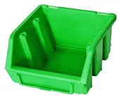 Pozostałe wyposażenie warsztatu - PATROL group Mini Pojemnik Magazynowy Warsztatowy Ergobox 1 zielony ERG1ZIEPG001 - miniaturka - grafika 1