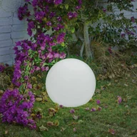 Lampy ogrodowe - Lampa ogrodowa LED, biała kula 155092-032942 z serii BULY - miniaturka - grafika 1