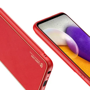 Dux Ducis Yolo eleganckie etui pokrowiec ze skóry ekologicznej Samsung Galaxy A72 4G czerwony - Etui i futerały do telefonów - miniaturka - grafika 8