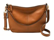 Torebki damskie - Fossil Damska torba na ramię Jolie Saddle, 27,9 x 7,6 x 20,3 cm wys, Saddle, 27.9 cm L x 7.6 cm W x 20.3 cm H - miniaturka - grafika 1