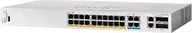 Switche - Cisco switch CBS350-24MGP-4X-EU, 20xGbE + 4x2.5GbE, 2x10GbE RJ45/SFP+, 375W, PoE CBS35024MGP4XEURF CBS350-24MGP-4X-EU-RF - miniaturka - grafika 1
