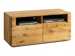 Stolik Pod Tv Z Litego Drewna Solidny Dąb Natura - Szafki RTV Stolik Pod Tv Z Litego Drewna Solidny Dąb Natura - Szafki RTV - miniaturka - grafika 1