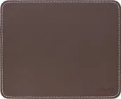 Podkładki pod mysz - Podkładka InLine InLine® Mouse Pad Premium PU Leather 255x220x3mm brown - miniaturka - grafika 1
