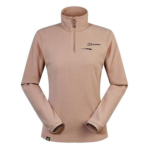Berghaus Damska kurtka polarowa Prism 2.0 Micro z zamkiem błyskawicznym, różowa glina, 14