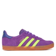 Sneakersy damskie - Sneakersy adidas Gazelle JP7126 Fioletowy - miniaturka - grafika 1