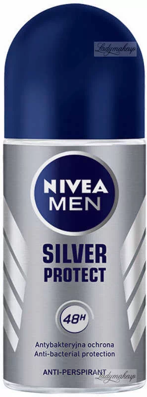 Nivea - Men - Silver Protect Roll On - Antyperspirant w kulce dla mężczyzn - 50 ml