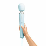 Wibratory analne - Le Wand Le Wand Powerful Plug-In Vibrating Massager Sky Blue - miniaturka - grafika 1