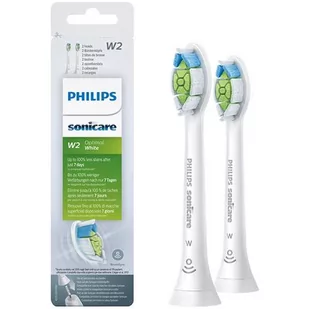 Philips Końcówki do Sonicare Optimal White Standard HX6062/10 (2 szt.) - Końcówki do szczoteczek elektrycznych - miniaturka - grafika 1