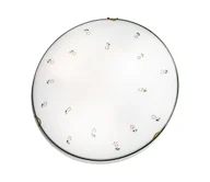 Lampy sufitowe - Kolarz 731.12.4.70 - Lampa sufitowa NONNA 2xE27/60W/230V śr. 40 cm czarna - miniaturka - grafika 1