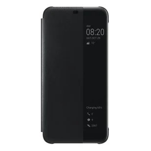 Huawei Smart View Flip Cover pokrowiec etui z klapką typu Smart Huawei Mate 20 Lite czarny (51992653) - Etui i futerały do telefonów - miniaturka - grafika 3