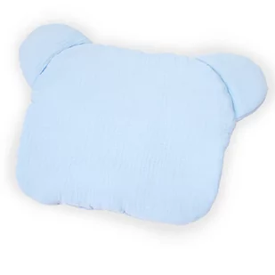 PODUSZKA MUŚLINOWA MIŚ DO ŁÓŻECZKA WÓZKA GONDOLI 35x30 cm PREMIUM Kerstin - Kołdry i poduszki dla dzieci PODUSZKA MUŚLINOWA MIŚ DO ŁÓŻECZKA WÓZKA GONDOLI 35x30 cm PREMIUM Kerstin - Kołdry i poduszki dla dzieci - miniaturka - grafika 1