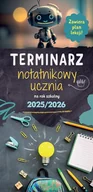Kalendarze - Terminarz ucznia 20252026 notatnikowy - kalendarz - miniaturka - grafika 1