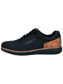 Trampki męskie - Bugatti Sneakersy w kolorze czarnym - miniaturka - grafika 1