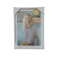 Ramki na zdjęcia - Ramka Na Zdjęcia 21X29 Biała Dekoracyjna Outlet - miniaturka - grafika 1