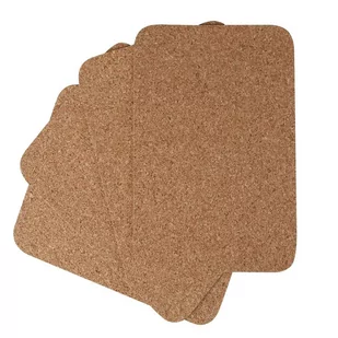 Altom KPL. 4 PODKŁADEK PROSTOKĄTNYCH 40X30CM KOREK NATURALNY 5907618120029 - Inne naczynia kuchenne - miniaturka - grafika 1