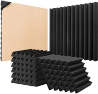 Inne akcesoria studyjne - Panele Akustyczne z Pianki 24 sztuk, 30 x 30 x 2,5 cm - miniaturka - grafika 1