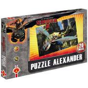 Puzzle - Alexander Puzzle 20 Maxi Smoki 2 Pościg 366003 - miniaturka - grafika 1