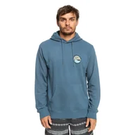 Bluzy męskie - Męska Bluza QUIKSILVER QSBUBBLESTAMP M OTLR EQYFT04756-BYG0 – Niebieski - miniaturka - grafika 1