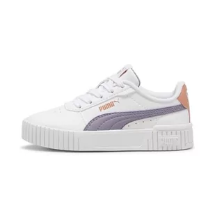 PUMA Carina 2.0 PS, Sneakersy dziewczęce, Puma Kolor biały, 33 EU - Buty dla dziewczynek - miniaturka - grafika 1