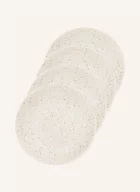 Talerze - Broste Copenhagen Talerze Deserowe Nordic Vanilla, 4 Szt. beige - miniaturka - grafika 1