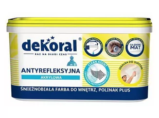 Dekoral Polinak Plus Farba Akrylowa Biała 1 L. - Farby zewnętrzne - miniaturka - grafika 1