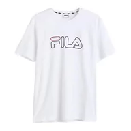 Koszulki męskie - FILA Męski T-shirt SOFADE, jasny biały, L, Bright White, L - miniaturka - grafika 1