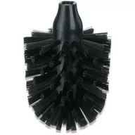 Akcesoria do armatury i ceramiki - Kela La Brosse Soft główka zapasowa do szczotki toaletowej czarna 20162 - miniaturka - grafika 1