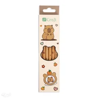 Kubki dla dzieci - Zestaw Ołówków Hb - Kapibara, 12 Szt - miniaturka - grafika 1