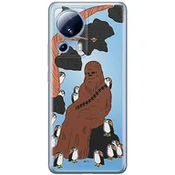 Etui i futerały do telefonów - ERT GROUP etui na telefon Xiaomi 13 LITE/CIVI 2, case oryginalny i oficjalnie licencjonowany przez Star Wars, wzór Chewbacca 006, optymalnie dopasowane, plecki z TPU częściowo przeźroczyste - miniaturka - grafika 1