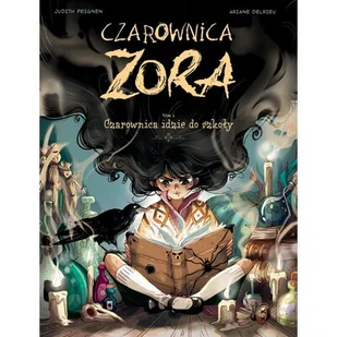 Czarownica idzie do szkoły. Czarownica Zora. Tom 1 - Komiksy dla dzieci - miniaturka - grafika 1