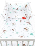 Pościel dla dzieci - BabyLux Pościel Do Łóżeczka 140x70 Dziecięca Niemowlęca 135X100 cm 4EL N120 - miniaturka - grafika 1