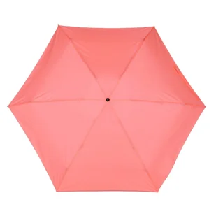Parasol Doppler Fiber Mini Compact Uni manualny składany neon coral - Parasole - miniaturka - grafika 1
