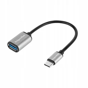 Kruger Matz Adapter USB A - USB C OTG LEC-14216 - Adaptery i przejściówki - miniaturka - grafika 2