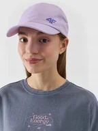 Czapki damskie - 4F CZAPKA Z DASZKIEM DZIEWCZĘCA DZIECIĘCA STRAPBACK SS24 - miniaturka - grafika 1