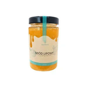 Miód lipowy "Apifera" 500g - Miód - miniaturka - grafika 1