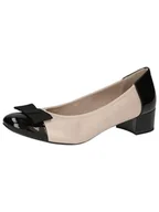 Czółenka - CAPRICE Damskie czółenka 9-22307-42, beżowy Comb, 38.5 EU - miniaturka - grafika 1