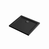 Brodziki prysznicowe - EXCELLENT BREX.1403.090.080.BLN Forma X brodzik prost.90x80 str.czarny - miniaturka - grafika 1