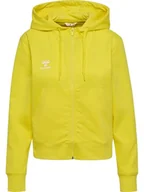Bluzy damskie - hummel Damska bluza z kapturem Hmlgo 2.0 Zip Hoodie Woman Hooded - miniaturka - grafika 1